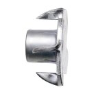 Stahl-Einschlagmutter mit Gewinde, M8, Ø11 / 22 mm, Stahl, verzinkt 8 Stück