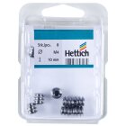 HETTICH Eindrehmuffen mit Innengewinde, M4, Ø4 mm,...