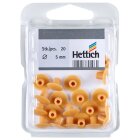 HETTICH Abdeckkappe, 5 mm, Kunststoff, beige, 20 Stück