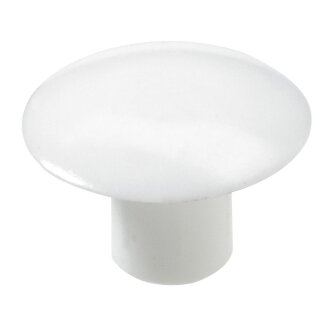 HETTICH Abdeckkappen zum Eindrücken, Ø 6 / 12 mm, Kunststoff, weiß  20 Stück