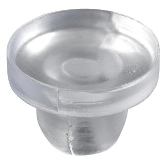 HETTICH Glasauflage, 14 mm, Kunststoff, transparent