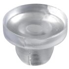 HETTICH Glasauflage, 14 mm, Kunststoff, transparent