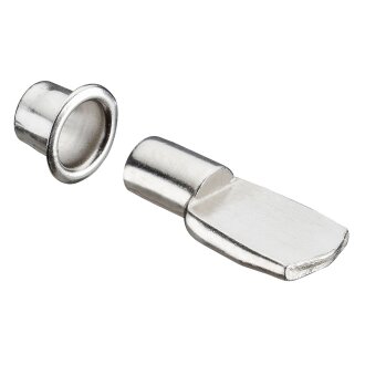 Löffelbodenträger mit Hülse, 8mm verzinkt, 20 Stück