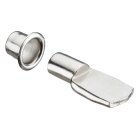 Löffelbodenträger mit Hülse, 8mm verzinkt, 20 Stück