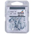 Bodenträger 5mm transparent safety 20 Stück