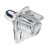 Hettich Bodenträger safety, 5mm, transparent, 20 Stück