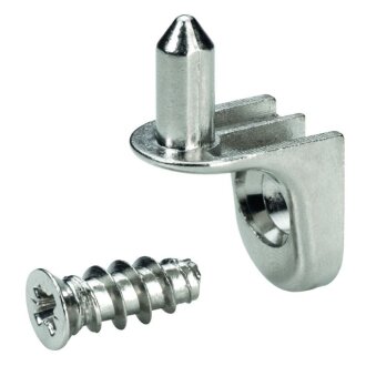 Bodenträger 5mm vernickelt sekura7 16 Stück