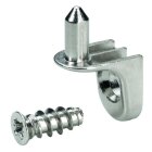 Bodenträger 5mm vernickelt sekura7 16 Stück