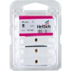 Hettich Magnetschnäpper 4 kg beweglich, weiß, 4 Stück