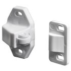 Rollschnäpper 19 x 35 x 27mm Kunststoff weiß