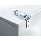 Hettich Kistenverschluss inkl. Schrauben, 18 x 60 mm, verzinkt