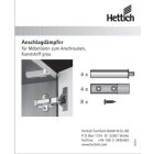 HETTICH Anschlag-Türdämpfer zum Aufschrauben, 4 Stück