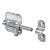 HETTICH Grendelriegel inkl. Schrauben, 33 x 35mm, verzinkt
