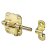 HETTICH Grendelriegel inkl. Schrauben, 33 x 35mm, vermessingt
