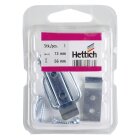 Hettich Kistenverschluss inkl. Schrauben, 15 x 56 mm, verzinkt
