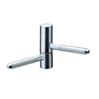 Hettich Einbohrband für Holzzarge, 15 mm, verzinkt, 1 Set (2 Ober- 2 Unterteile)