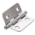 Hettich Zierscharnier, 40 x 35 mm, vernickelt, 2 Stück