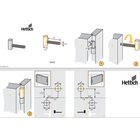 Rahmenoberteil 15mm verzinkt für gefalzte...