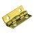 HETTICH Schmales Scharnier, 25 x 15 x 0,8 mm, Stahl, vermessingt 8 Stück