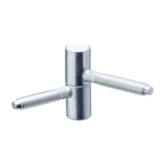 HETTICH Einbohrband für Möbeltüren, 10 x 34 mm, verzinkt, 2 Stück