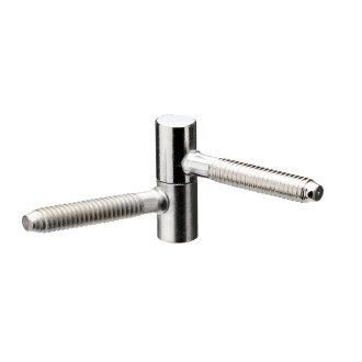 HETTICH Einbohrband für Holzzarge, 28 x Ø 8mm, vernickelt, 2 Stück