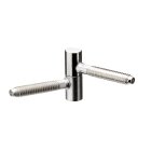 Einbohrband 8 x 28mm vernickelt, 2 Stück