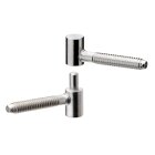 HETTICH Einbohrband für Holzzarge, 28 x Ø 8mm, vernickelt, 2 Stück