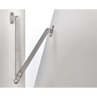 Hettich Klappenhalter ohne Arretierung, 250 mm, Öffnungswinkel max. 90°, 2 Stück