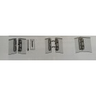 HETTICH Bettbeschlag zum Verbinden von Seiten- und Kopfteilen, 54 x 100 x 1,2 mm