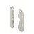 HETTICH Bettbeschlag zum Verbinden von Seiten- und Kopfteilen, 54 x 100 x 1,2 mm