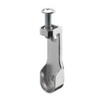 HETTICH Schrankrohrlager mit Sicherungsschraube M6,...