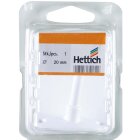 Hettich Schrankrohrmittellager, Ø 20mm, weiß