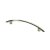 Hettich Möbelgriff, Metall, Edelstahl-Optik, BA 96 mm