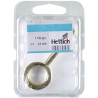 HETTICH Buntbart-Schlüssel, 65 x 4 mm, Stahl vermessingt