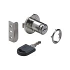 Hettich Zylinder-Klappenschloss, Zylinder Ø 18 mm,...