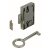 Hettich Aufschraubschloss 30mm vernickelt