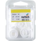 Distanzstücke 5mm für Auszüge weiß, 20 Stück