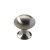 HETTICH Möbelknopf Metall Edelstahloptik Ø 26 mm