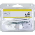Hettich Kinder-Sicherheitsverschluss, weiß, 2 Stück
