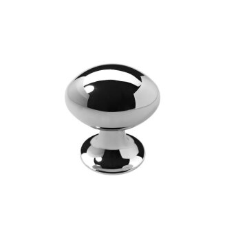 HETTICH Möbelknopf, Ø 26 mm, Metall, verchromt