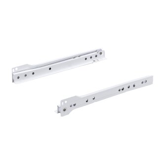 HETTICH Rollschubführung Teilauszug 250mm/15kg weiß