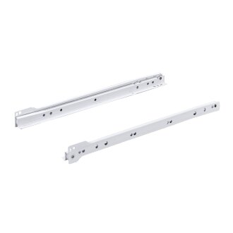 HETTICH Rollschubführung Teilauszug 400mm/15kg weiß