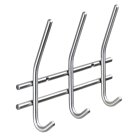 HETTICH Garderobenleiste, 3 Haken, 220 x 165 x 55 mm,...