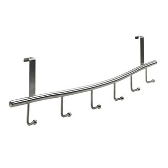 Türhängegarderobe, 6 Haken, 595 x 170 x 90 mm