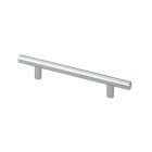 Hettich Relinggriff, Kunststoff, Alu-Optik, BA 128 mm
