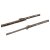 HETTICH Rollschubführung Teilauszg 350mm FR302 braun