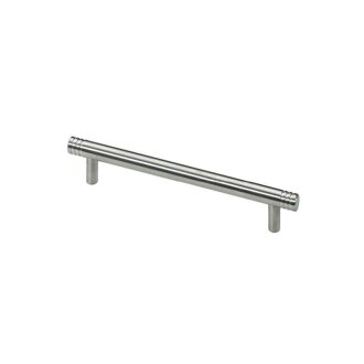 HETTICH Möbelgriff, BA 128 mm, Edelstahl seidenmatt