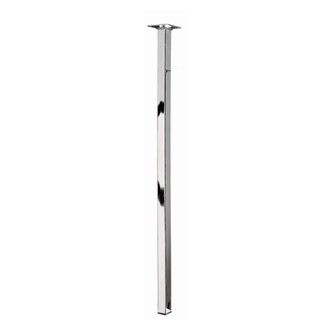 Tischbein 25 x 25 x 700mm verchromt B-Ware
