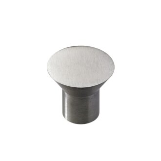 Hettich Möbelknopf, Ø 25mm, Edelstahl seidenmatt