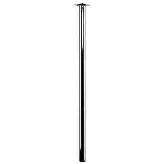 HETTICH Tischbein, Ø 30 x 700 mm, verchromt